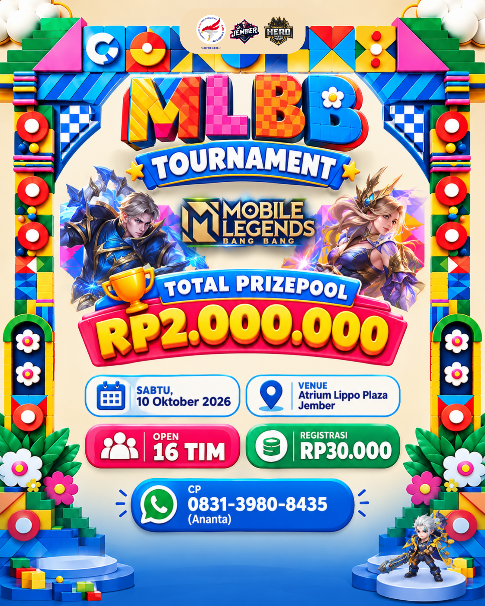 Brosur YOUTHOPIA ESPORTS TOURNAMENT - MLBB